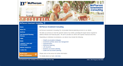 Desktop Screenshot of investmentconsulting.mcphersonassoc.com.au